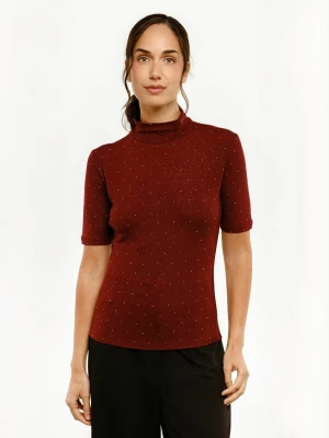 Foto van product Liberte Essentiel Top ' TAMMI ' bordeaux