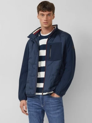 Foto van product Licht gewatteerd jack in een stoffenmix met sportieve details s.Oliver blauw