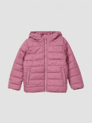 Foto van product Licht gewatteerd unisex jack met vaste capuchon s.Oliver roze