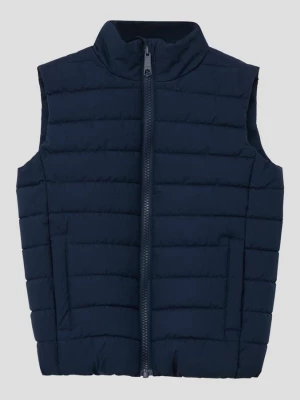 Foto van product Licht gewatteerd vest met opstaande kraag s.Oliver blauw