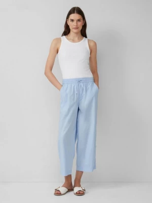 Foto van product Lichte culotte van een katoenmix met een relaxed fit s.Oliver blauw