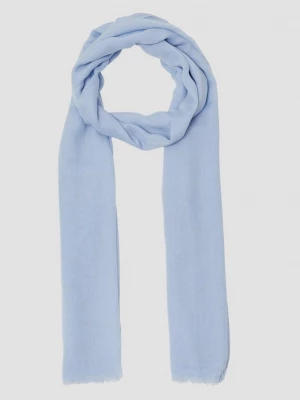 Foto van product Lichte geweven sjaal met franjes s.Oliver blauw