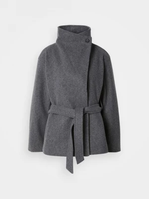 Foto van product Lichte jas Gina Tricot donkergrijs gemêleerd