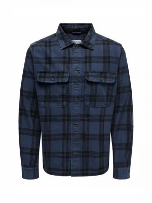 Foto van product Lichte jas Only & Sons donkerblauw