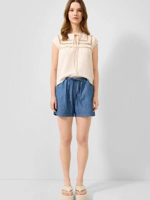 Foto van product Lichtgewicht denim shorts / Relaxed fit / Halfhoog QS blauw