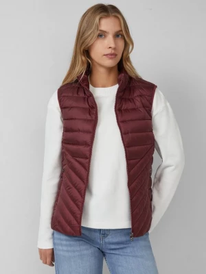 Foto van product Lichtgewicht gewatteerd vest met opstaande kraag s.Oliver rood