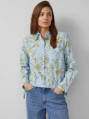Foto van product Lichtgewicht katoenen voile overhemdblouse met strikdetail s.Oliver