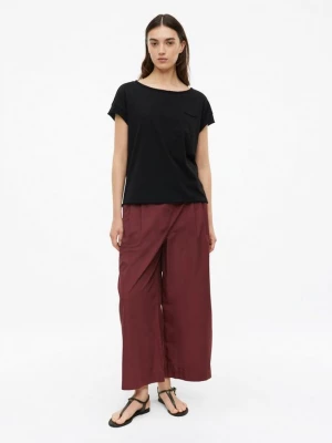 Foto van product Lichtgewicht poplin culottes met plooien s.Oliver rood