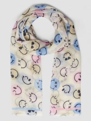 Foto van product Lichtgewicht sjaal met S.W. Smiley® print s.Oliver