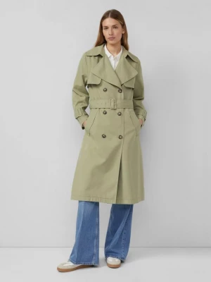 Foto van product Lichtgewicht trenchcoat van lyocell s.Oliver olijfgroen