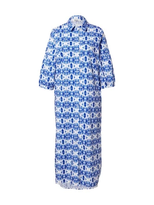 Foto van product Liebesglück Blousejurk 'SOLE' blauw / lichtblauw / wit