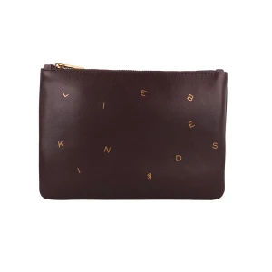 Foto van product Liebeskind Berlin Make up tas 'Dancing Letters' goud