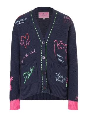 Foto van product LIEBLINGSSTÜCK Gebreid vest 'Aruna' navy / lichtblauw / lichtroze / rood