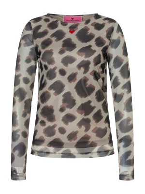 Foto van product LIEBLINGSSTÜCK Shirt 'EasterL' taupe / chocoladebruin / zwart