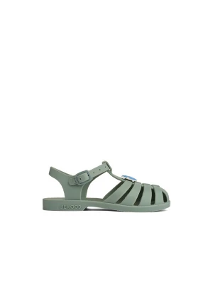 Foto van product Liewood Open schoenen 'Bre' lichtblauw / donkerblauw / groen / wit