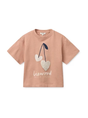Foto van product Liewood Shirt 'Tyler Placement' lichtbeige / donkerblauw / poederroze