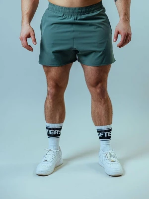 Foto van product Lifters Sportbroek 'Raw Gym Shorts - Short Cut' groen
