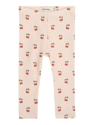 Foto van product Lil'Atelier Leggings 'NBFLAVO' olijfgroen / rosa / donkerrood