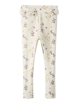 Foto van product Lil'Atelier Leggings 'NMFGavo' mosterd / kaki / mauve / wolwit