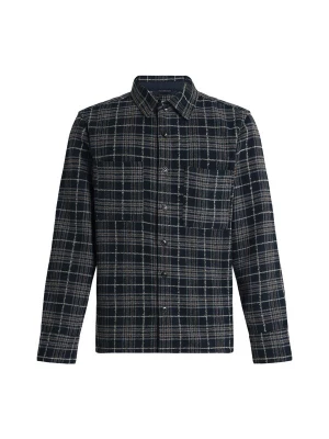 Foto van product Lindbergh Tussenjas donkerblauw / bruin / offwhite