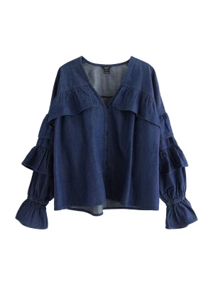 Foto van product Lindex Blouse 'Dino' blauw denim