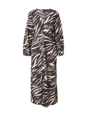 Foto van product Lindex Jurk 'Carina' crème / donkerbruin