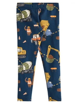 Foto van product Lindex Leggings 'Construction vehicle' blauw / geel / groen