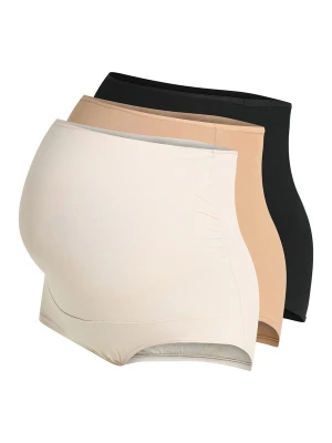 Foto van product Lindex Maternity Broekje camel / ecru / zwart