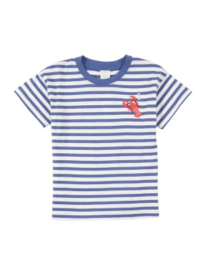 Foto van product Lindex Shirt blauw / donkeroranje / wit