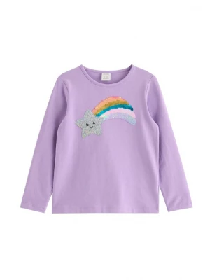 Foto van product Lindex Shirt cyaan blauw / lavendel / oranje / oudroze