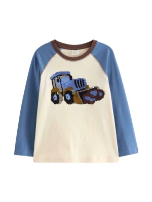 Foto van product Lindex Shirt lichtbeige / opaal / donkerbruin / zwart