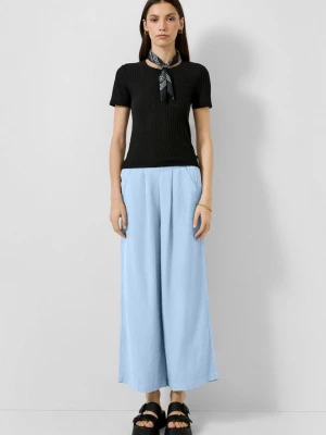Foto van product Linnen mix broek QS blauw