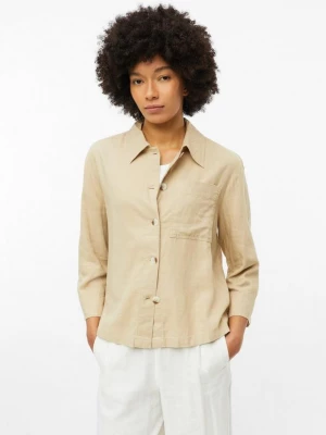 Foto van product Linnenmix blouse met omslag s.Oliver beżowy