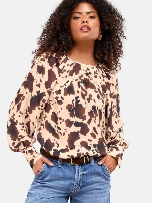 Foto van product Lipsy Blouse beige / bruin / zwart