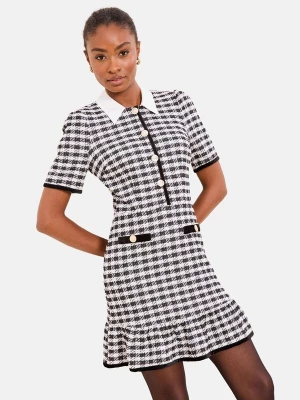 Foto van product Lipsy Jurk zwart / zwart gemêleerd / wit / wit gemêleerd