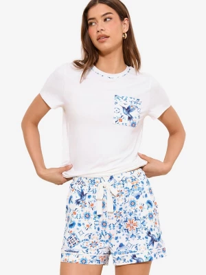Foto van product Lipsy Korte pyjama royal blue / koningsblauw / cyaan blauw / rood / wit