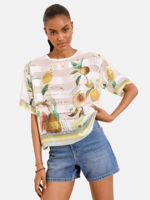 Foto van product Lipsy Shirt sand / citroen / lichtgroen / wit