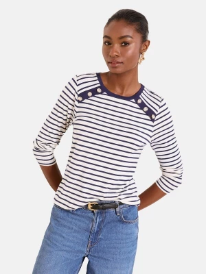 Foto van product Lipsy Shirt violetblauw / wit