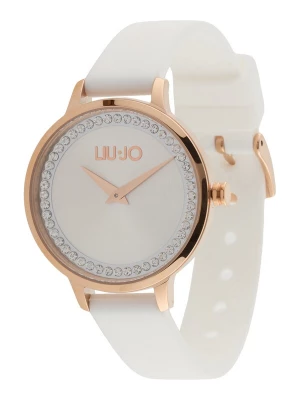 Foto van product Liu Jo Analoog horloge 'Shine GR White Silicone' rose-goud / wit