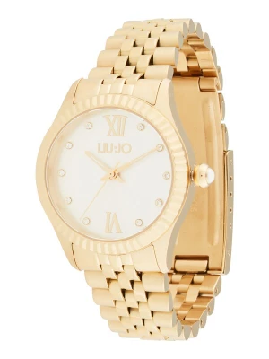 Foto van product Liu Jo Analoog horloge 'Tiny' goud / transparant / parelwit