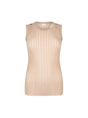 Foto van product Liu Jo Gebreide top beige / wolwit
