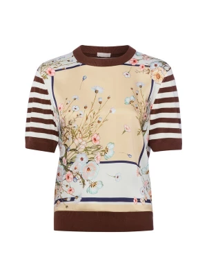 Foto van product Liu Jo Shirt beige / pastelblauw / bruin / wit