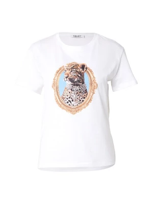 Foto van product Liu Jo Shirt lichtbruin / zwart / zilver / wit