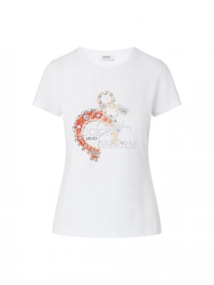 Foto van product Liu Jo Shirt oranje / wit