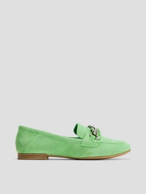 Foto van product Loafer van geitenleer s.Oliver olijfgroen