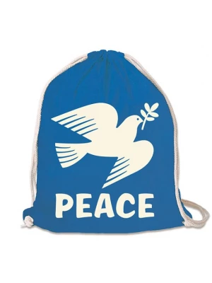 Foto van product LOGOSHIRT Gymtas 'Peace - Friedenstaube' blauw