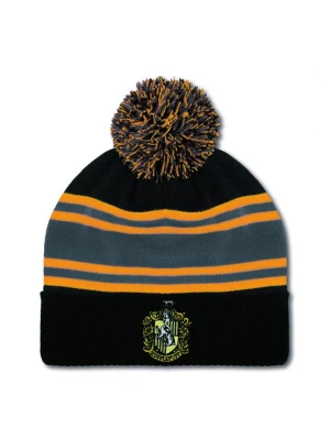 Foto van product LOGOSHIRT Muts 'Harry Potter - Hufflepuff' blauw / geel / groen / zwart