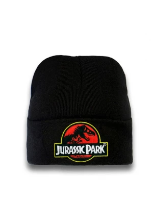 Foto van product LOGOSHIRT Muts 'Jurassic Park' rood / zwart / wit