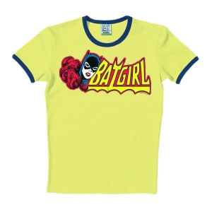 Foto van product LOGOSHIRT Shirt 'Batgirl' geel