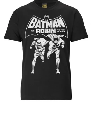 Foto van product LOGOSHIRT Shirt 'Batman & Robin - Teen Wonder' zwart / wit